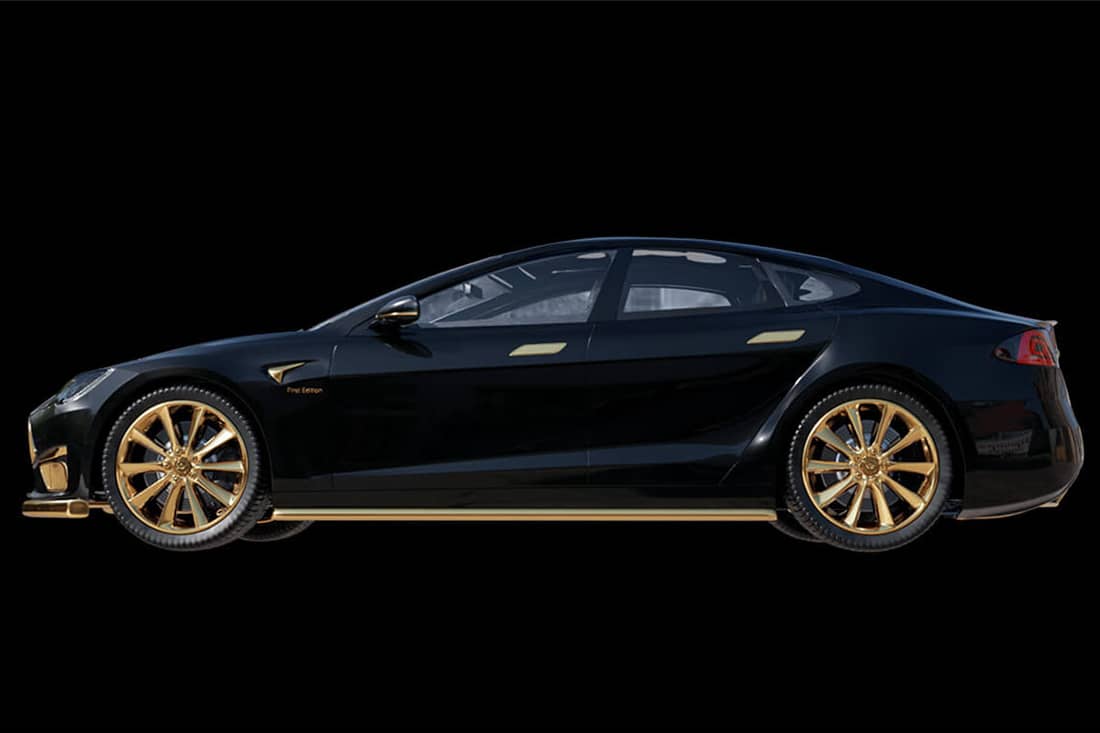 Tesla Model S Caviar Excellence 24k banner