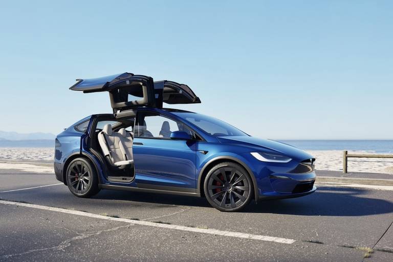 AS24 populairste EVs 2024 Tesla Model X